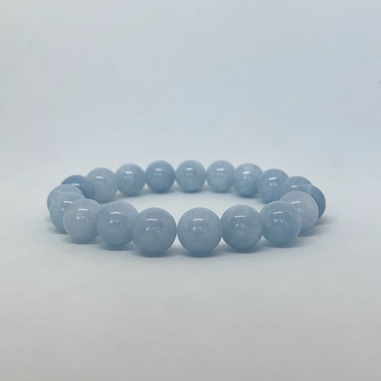 The Jewel Mama Aquamarine Crystal Bracelet. Healing Crystal Bracelets. Buy aquamarine. shop aquamarine. handmade aquamarine jewelry. gifts for her. handmade aquamarine bracelet. made in los angeles.