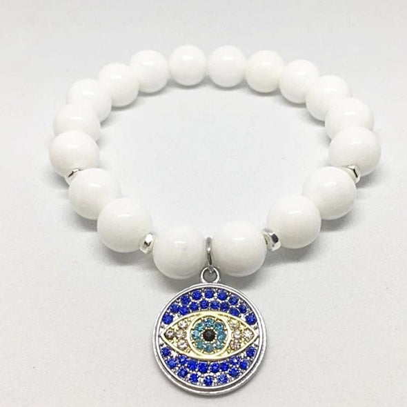The Jewel Mama Jade Crystal Bracelet. Healing Crystal Bracelets. Buy Citrine.